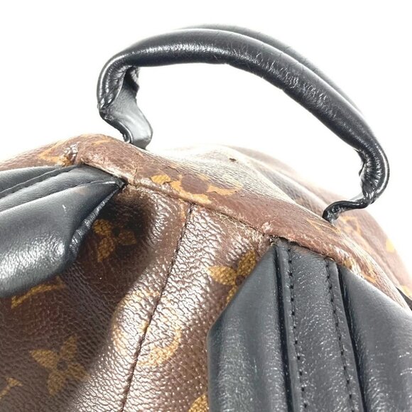 LOUIS VUITTON M41560 Monogram Palm Springs PM Mini Backpack Brown/Black - Picture 11 of 15
